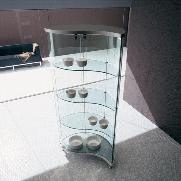 Oregina Modern Curio - Euro Living Furniture